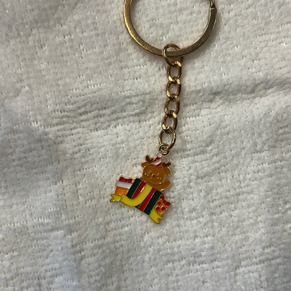 NWOT Festive Snowman and Bell Keychain Set - Picture 5 of 9